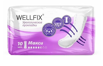фото упаковки Wellfix Прокладки урологические Леди Макси
